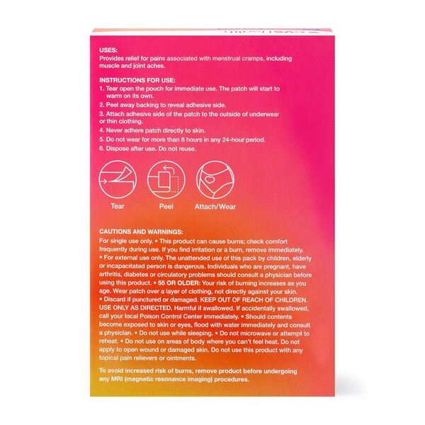 CVS Health Menstrual Heat Patches, 3 CT