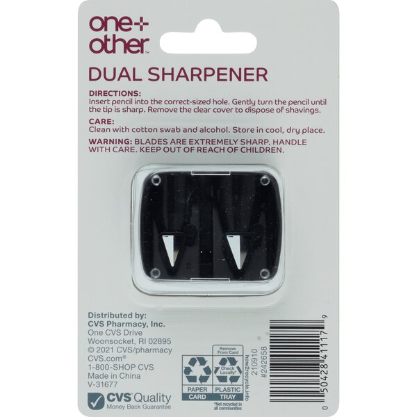 one+other Duo Pencil Sharpener
