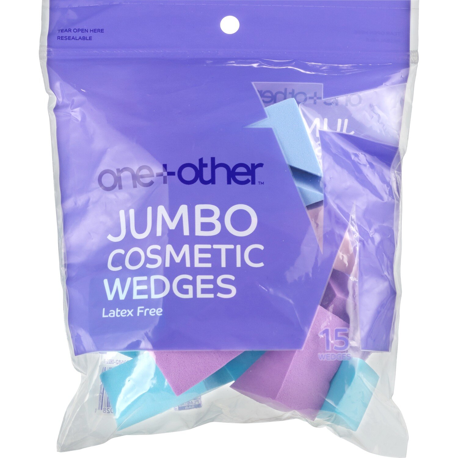 Beauty 360 - Esponjas con forma de cuña Jumbo, 15 u.