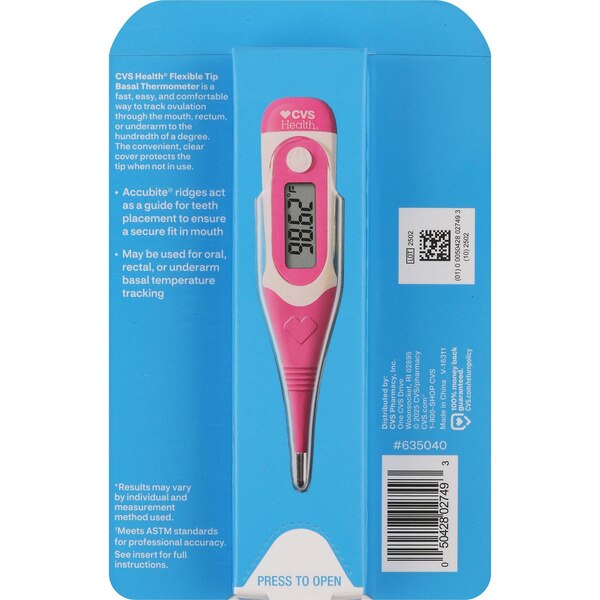 CVS Health Basal Digital Thermometer