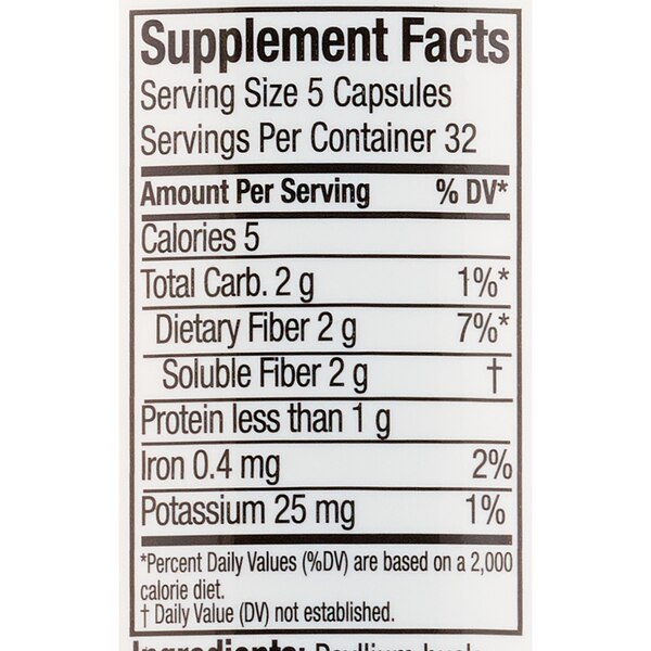 CVS Health Natural Daily Fiber Capsules