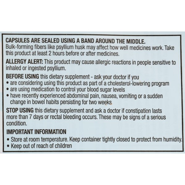 CVS Health Natural Daily Fiber Capsules