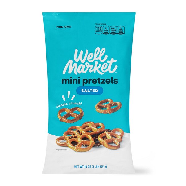 Well Market, Mini Pretzel Twists, 16 oz 