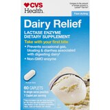 CVS Health Dairy Relief Fast Acting Caplets, thumbnail image