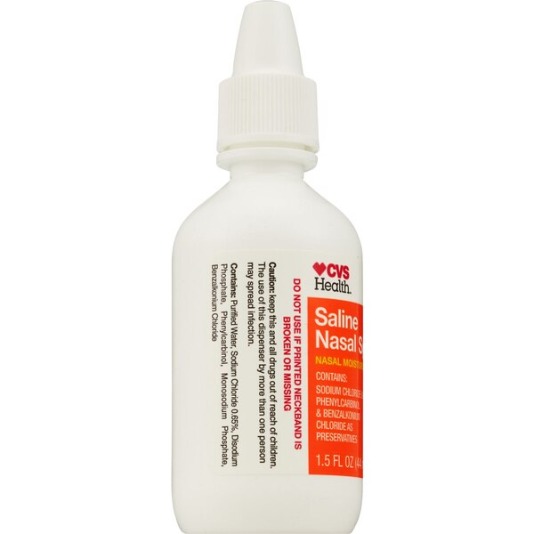 CVS Health Saline Nasal Spray Twin Pack, 2 1.5 OZ bottles