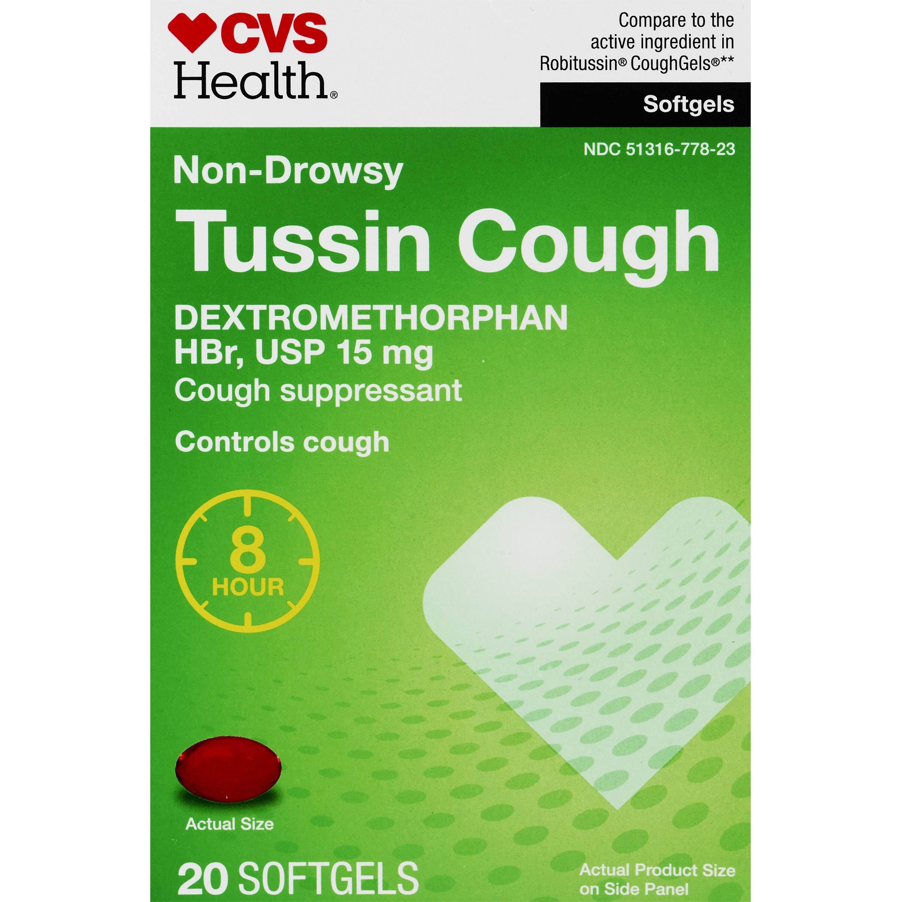 CVS Health Tussin Cough Liquid Gels