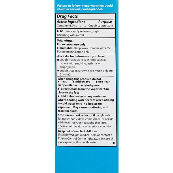 CVS Health Vapor Steam Cough Suppressant, Soothing Menthol, 8 OZ