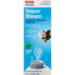 CVS Health Vapor Steam Cough Suppressant, Soothing Menthol, 8 OZ