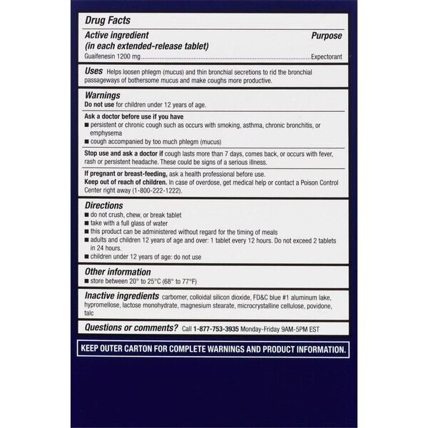 CVS Health Maximum Strength Mucus & Chest Congestion Relief, 14 CT 