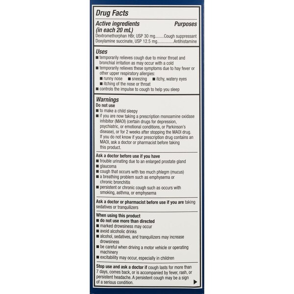 CVS Health Nighttime Cough Relief Liquid, Berry and Menthol, 4 OZ