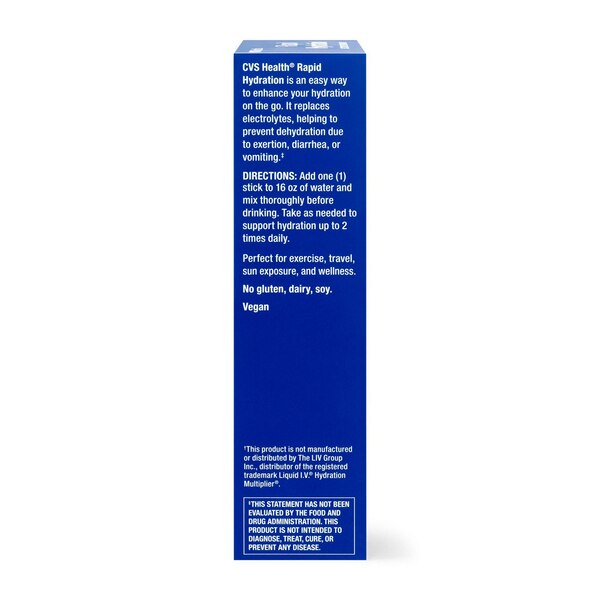 CVS Hydration Powder Lemon Lime, 6 CT