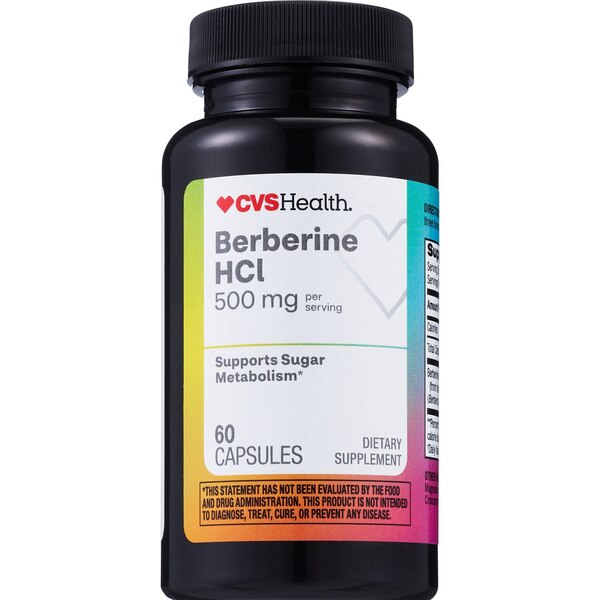 CVS Health Berberine 500MG, 60 CT