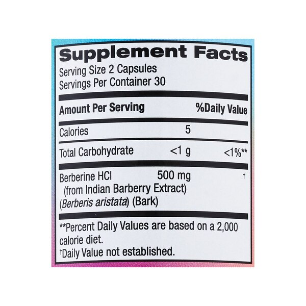 CVS Health Berberine 500MG, 60 CT