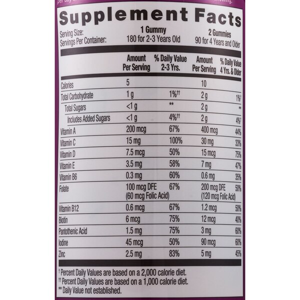 CVS Health Children's Multivitamin Gummies, 180 CT
