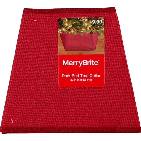 Merry Brite Christmas Tree Hexagon Collar, 22 in