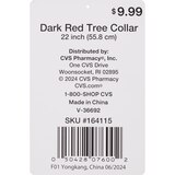 Merry Brite Christmas Tree Hexagon Collar, 22 in, thumbnail image