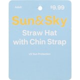 Sun & Sky Adult Sun Hat with Chin Strap, thumbnail image
