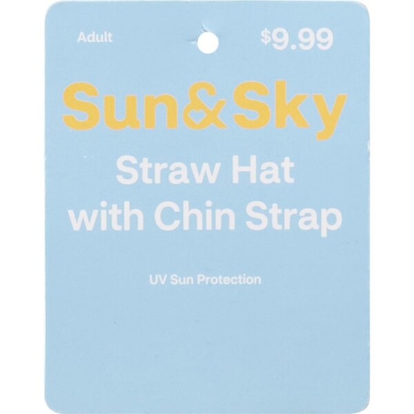Sun & Sky Adult Sun Hat with Chin Strap