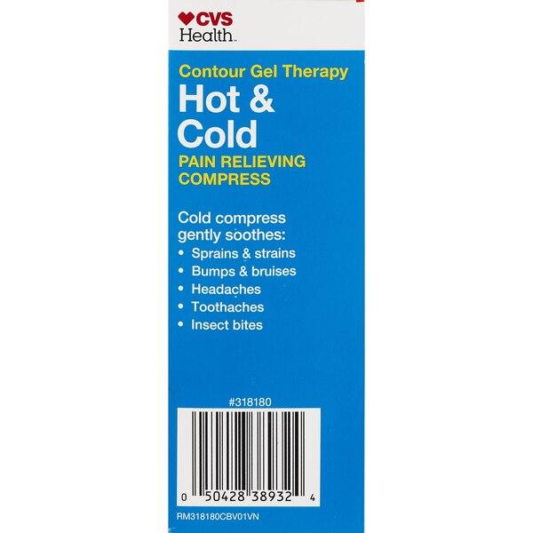 CVS Health Contour Gel Therapy Hot & Cold Pain Relieving Compress