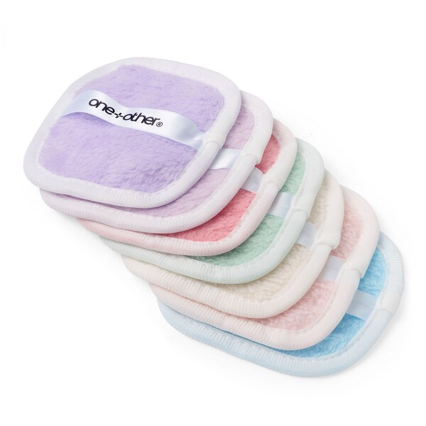 one+other Reusable Makeup Removing Cloths, 7 day set