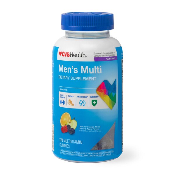 CVS Health Men's Multivitamin Gummies, 170 CT