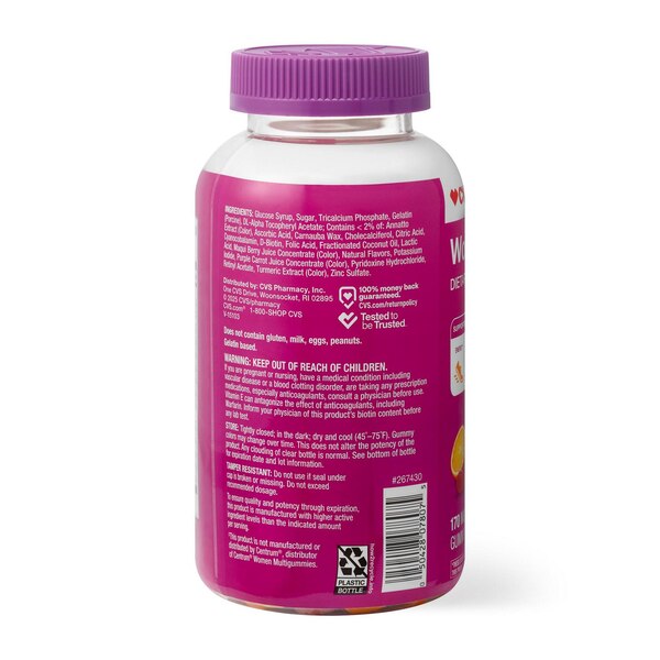 CVS Health Women's Multivitamin Gummies, 170 CT