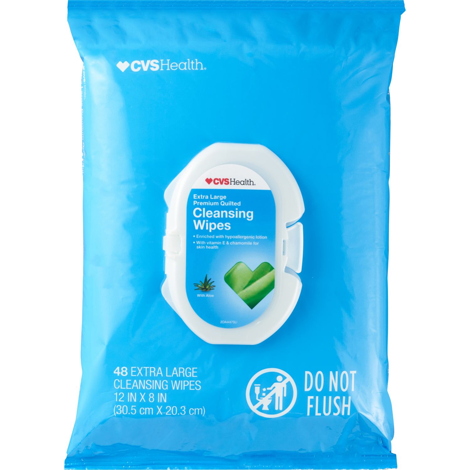 CVS Health Cleansing Wipes, 48 CT