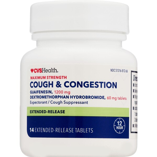 CVS Health Cough & Congestion + Nasal Spray Combo Pack