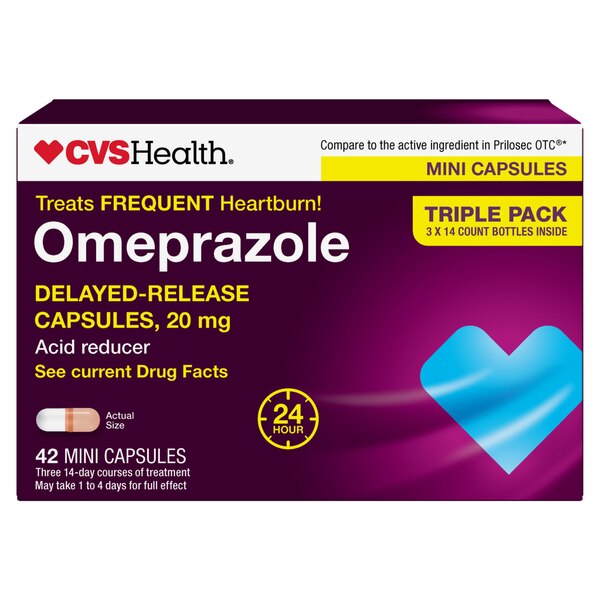 CVS Health Omeprazole Delayed Release Mini Capsule