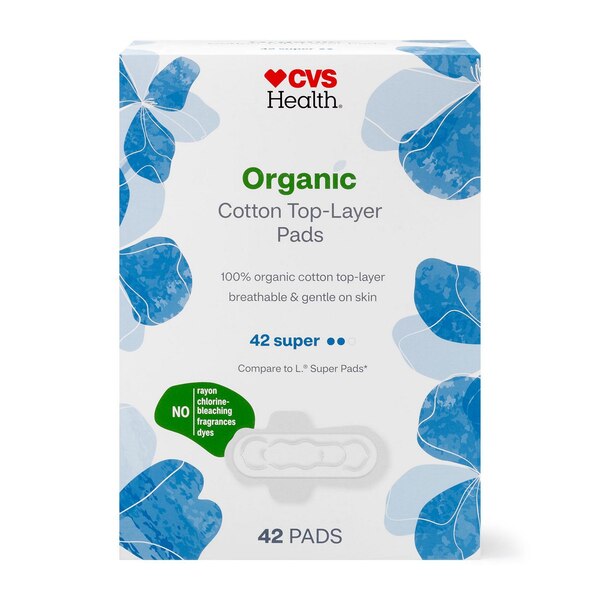CVS Health Ultra Thin Super Pads, 42 CT