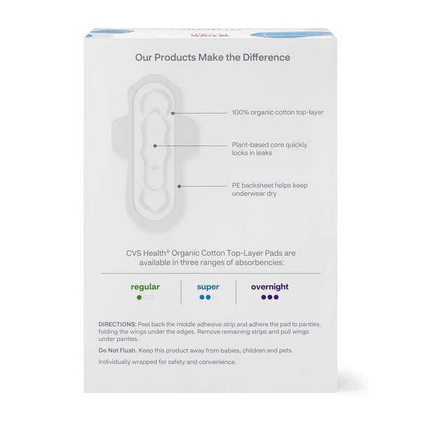 CVS Health Ultra Thin Super Pads, 42 CT