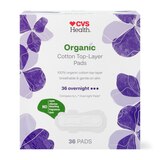 CVS Health Ultra Thin Overnight Pad, 36 CT, thumbnail image