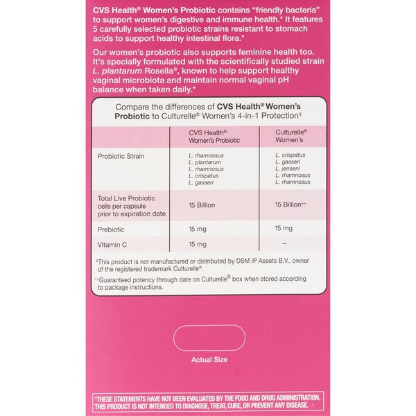 CVS Health Women's Wellness Probiotic, 30 CT