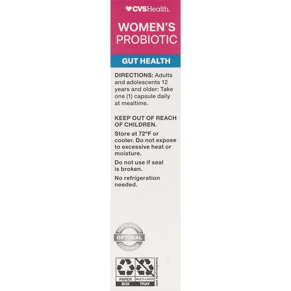 CVS Health Women's Wellness Probiotic, 30 CT