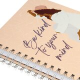 Caliber Artist Series "Be Kind To Your Mind" Hard Cover Journal, 200 Pages, 6 x 8 in, thumbnail image