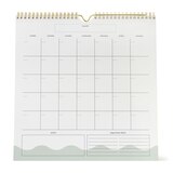 Caliber Undated Calendar, 18 Months with Sticker Sheets, 12 x 12 in, thumbnail image 2 of 5