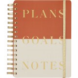 Caliber Wellness "Plans Notes Goals" Journal & Planner, 252 Pages, 6.25 x 8.4 in, thumbnail image