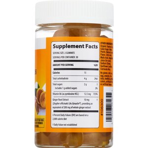 CVS Health Ginger & Vitamin B6 Gummies, 60 CT