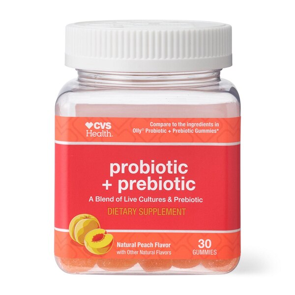 CVS Health PROBIOTIC + PREBIOTIC GUMMIES, 30 CT