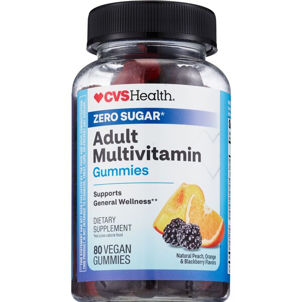 CVS Health Sugar Free Adult Multivitamin Gummy, 80 CT