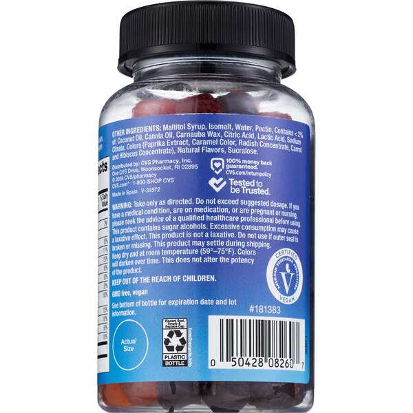 CVS Health Sugar Free Adult Multivitamin Gummy, 80 CT