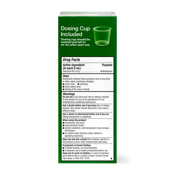 CVS Allergy Childrens CET SF 4 OZ