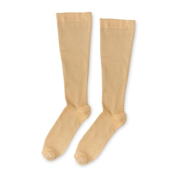 CVS Health Firm Compression Socks, Tan, L/XL