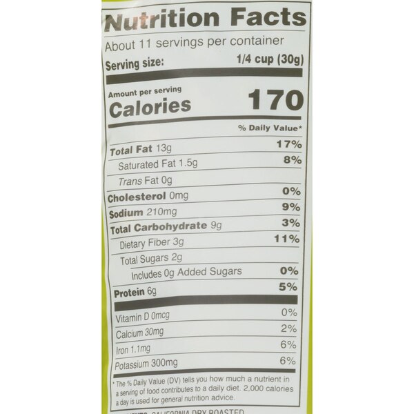 Well Market Roasted & Salted Pistachio Kernels, 12 oz