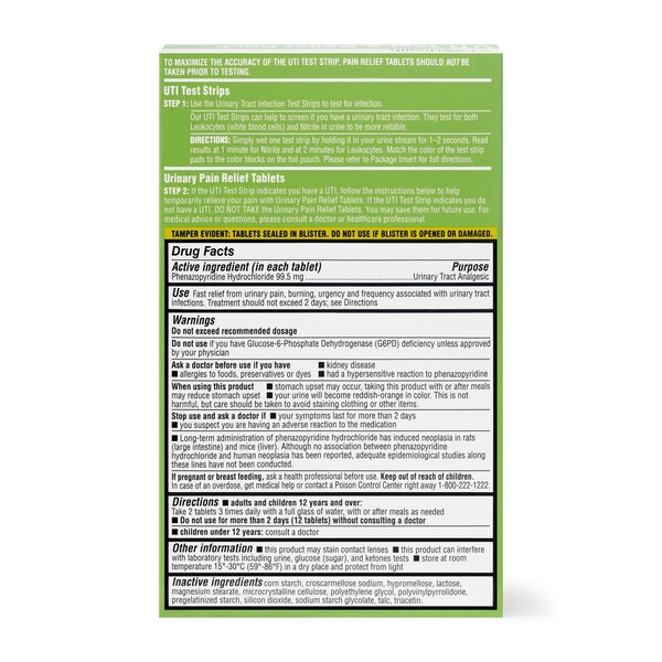 CVS UTI Test & Relief Pack