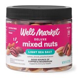 Well Market, Lightly Salted Deluxe Mixed Nuts, 8 oz, thumbnail image