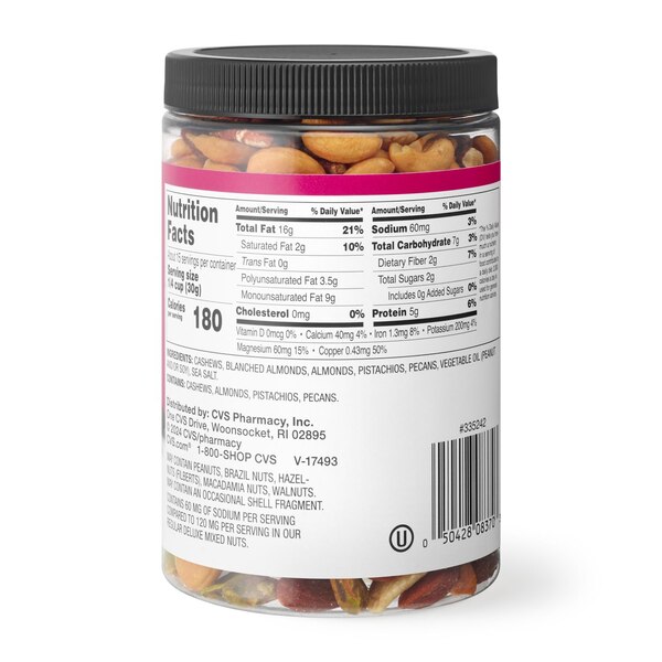 Well Market Lightly Salted Deluxe Mixed Nuts, 16 oz