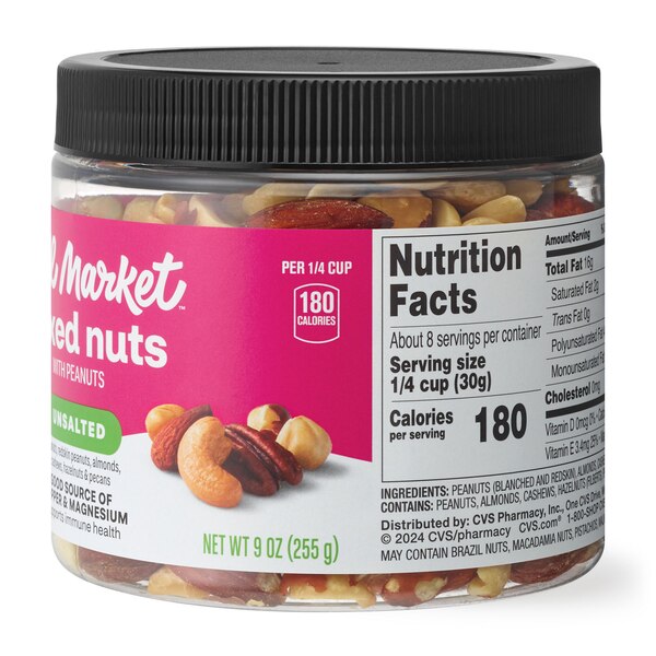 Well Market Mixed Nuts with Peanuts, 9 oz