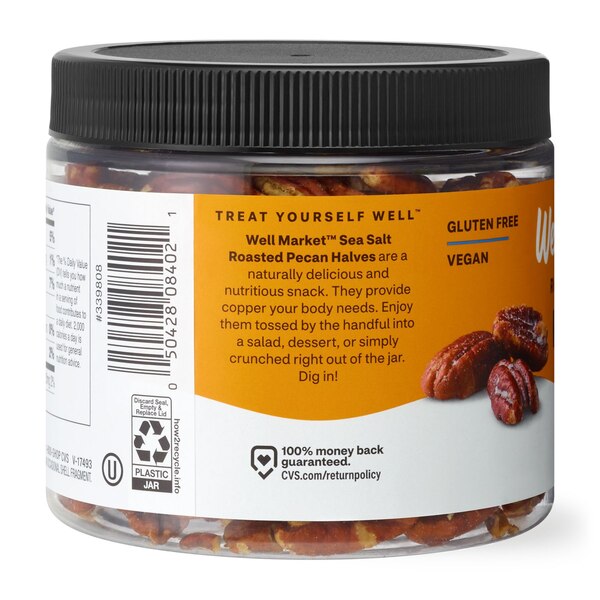 Well Market, Roasted Pecans, 6 oz