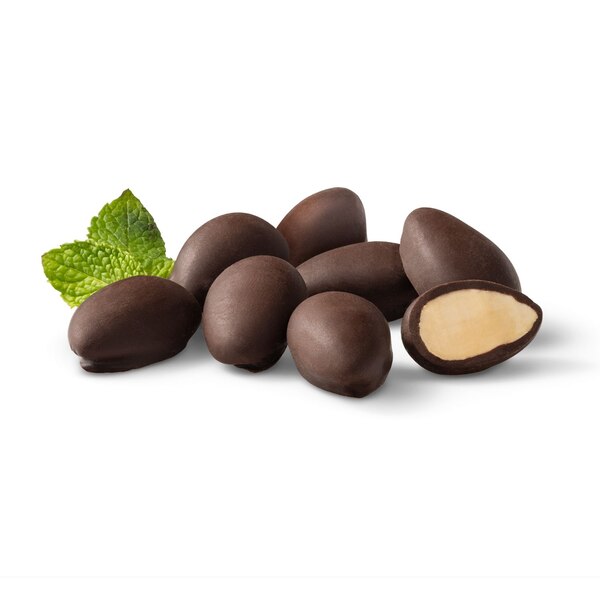Well Market, Dark Chocolate Mint Almonds, 8 Oz